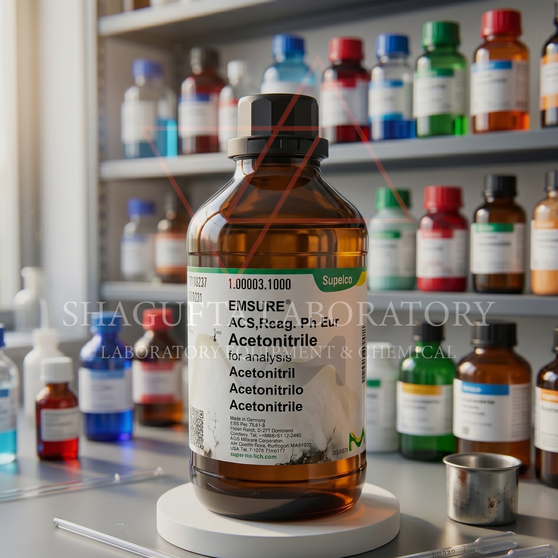 1-Propanol EMSURE® ACS Reag. Ph Eur merupakan pelarut kimia berkualitas analytical grade dengan tingkat kemurnian tinggi untuk kebutuhan laboratorium, penelitian, quality control, pendidikan, serta aplikasi industri. Cocok digunakan untuk analisis laboratorium, preparasi sampel, sintesis kimia, dan aplikasi instrumental.