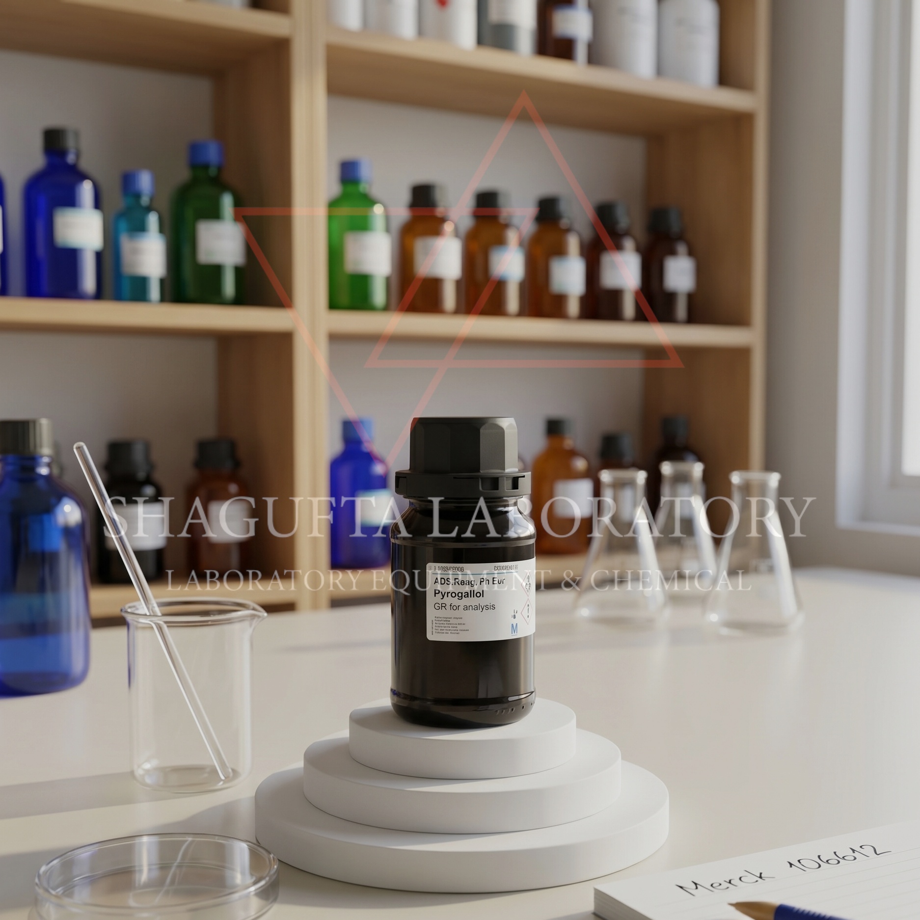Pyrogallol GR for Analysis Merck 100612 adalah bahan kimia analytical grade berkualitas tinggi dengan standar ACS dan Reag. Ph Eur untuk kebutuhan analisis laboratorium, penelitian, quality control, sintesis kimia, dan aplikasi analitik profesional. Cocok digunakan di laboratorium pendidikan, industri, farmasi, dan institusi penelitian.