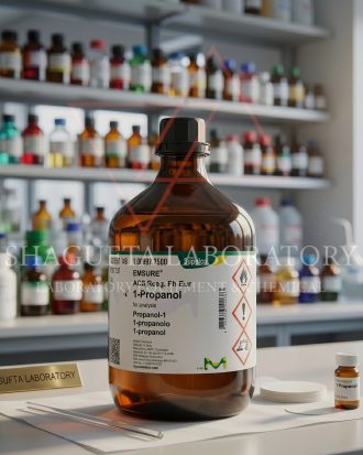 1-Propanol EMSURE® ACS Reag. Ph Eur merupakan pelarut kimia berkualitas analytical grade dengan tingkat kemurnian tinggi untuk kebutuhan laboratorium, penelitian, quality control, pendidikan, serta aplikasi industri. Cocok digunakan untuk analisis laboratorium, preparasi sampel, sintesis kimia, dan aplikasi instrumental.