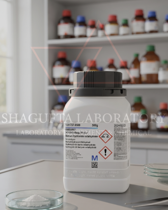 Barium Hydroxide Octahydrate EMSURE® ACS ISO Merck 101737 20GR– Reagen Kimia Analytical Grade (REPACK)