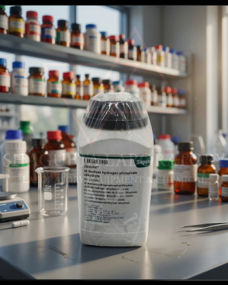 Supelco EMSURE® Di-Sodium Hydrogen Phosphate Dihydrate for Analysis merupakan bahan kimia laboratorium berkualitas tinggi untuk aplikasi analisis, buffer, penelitian, quality control, pendidikan, dan kebutuhan industri. Produk original Supelco/Merck dengan kualitas konsisten dan stabil untuk penggunaan laboratorium profesional.