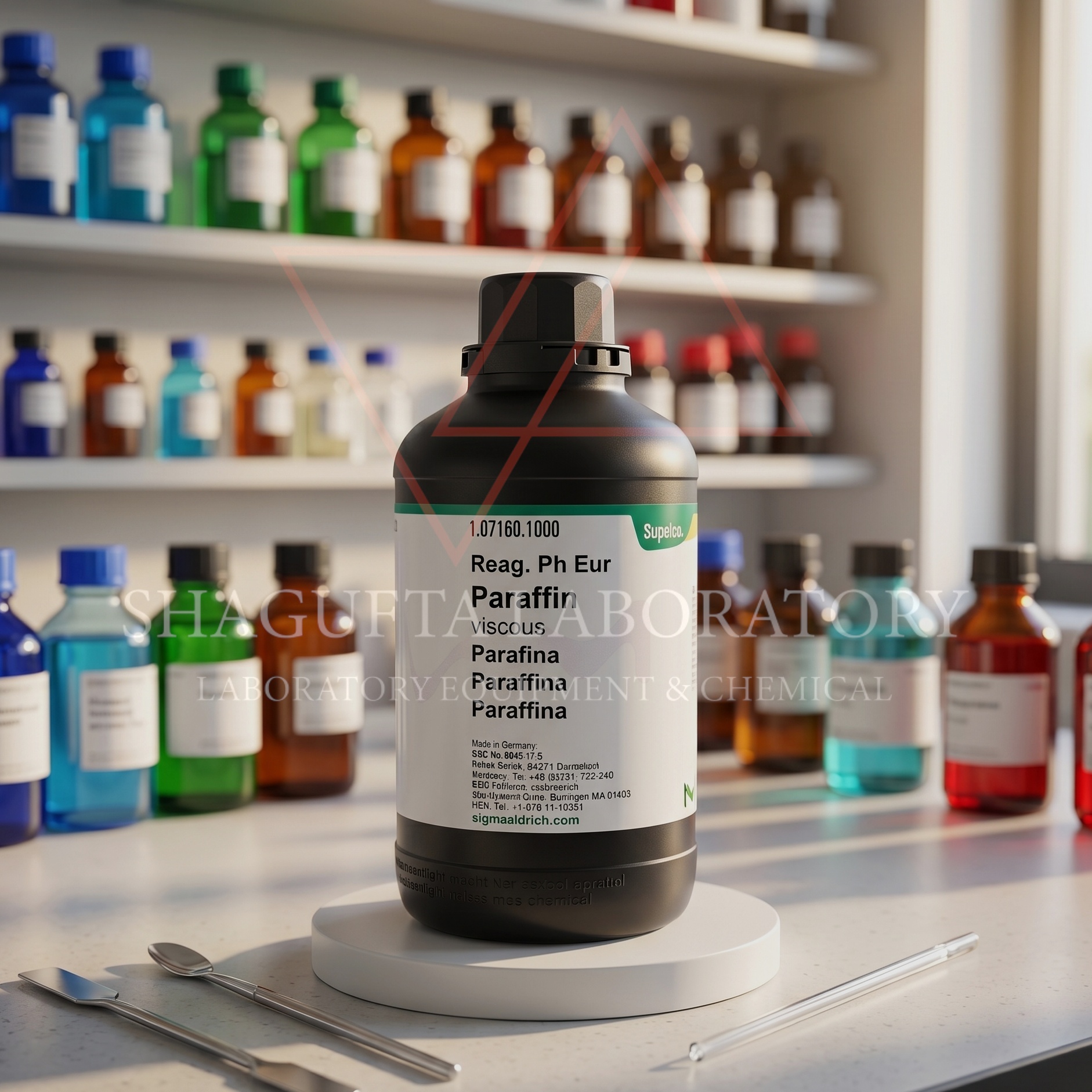 Supelco Merck 107160 Paraffin Viscous Reag. Ph Eur for Laboratory & Industrial Applications 50ML(REPACK)