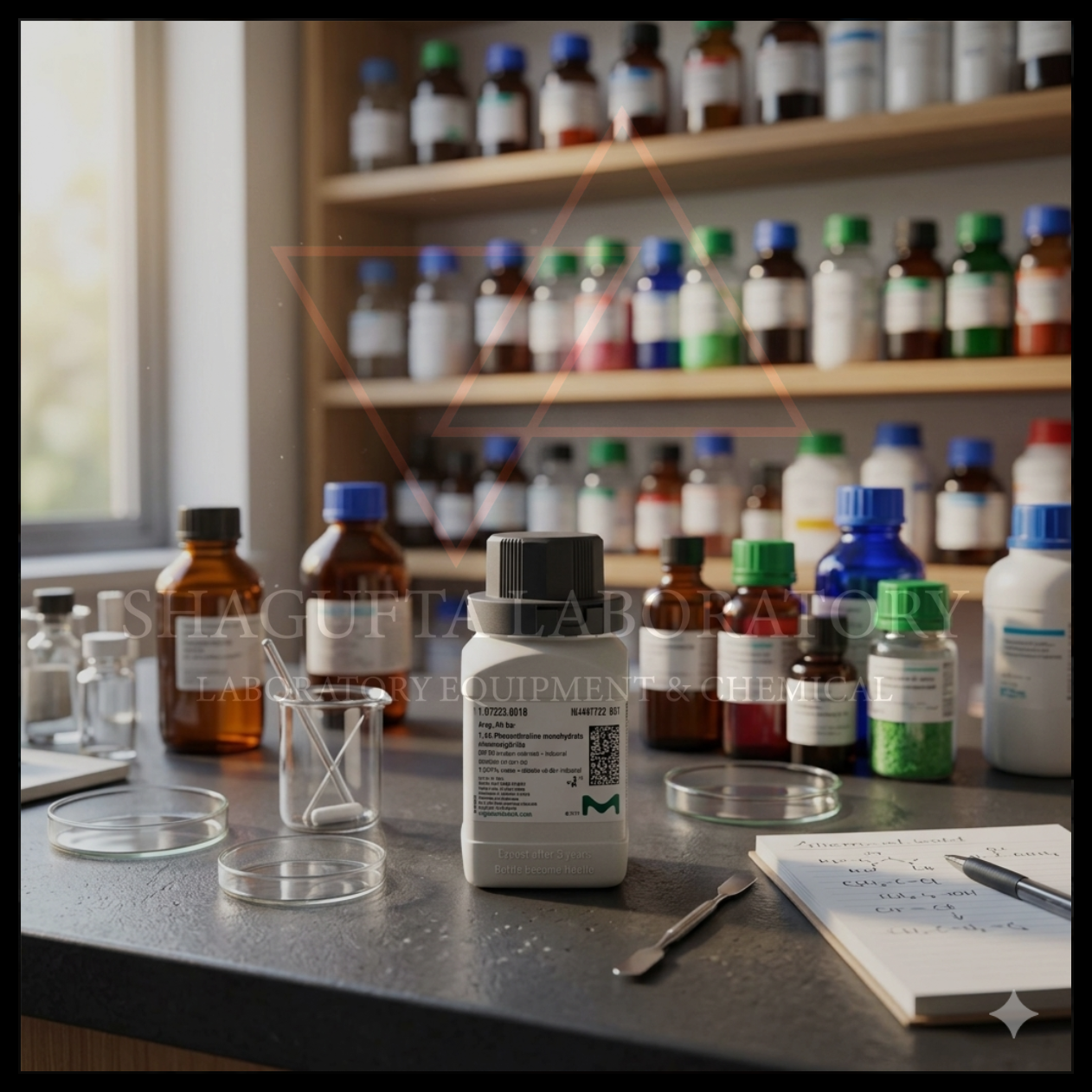 Merck 1,10-Phenanthroline Chloride Monohydrate Indicator Reag. Ph Eur merupakan reagent analytical grade berkualitas tinggi untuk kebutuhan analisis laboratorium, titrasi, pengujian ion logam, quality control (QC), penelitian, pendidikan, dan aplikasi industri. Produk original Merck dengan kemurnian tinggi dan performa stabil untuk hasil analisis akurat.