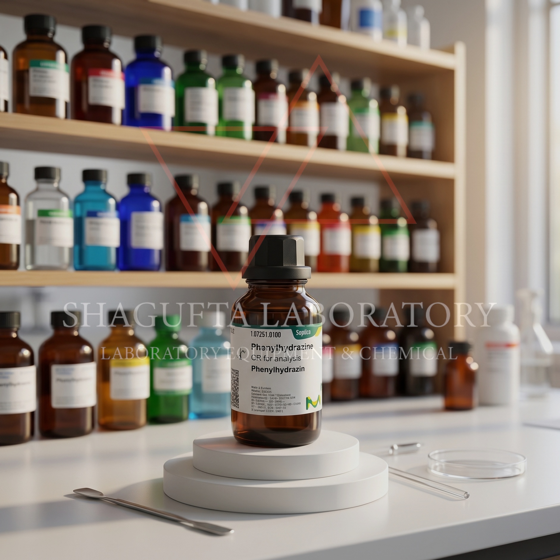 Phenylhydrazine GR for Analysis Merck 1.07251.0100 100Gram