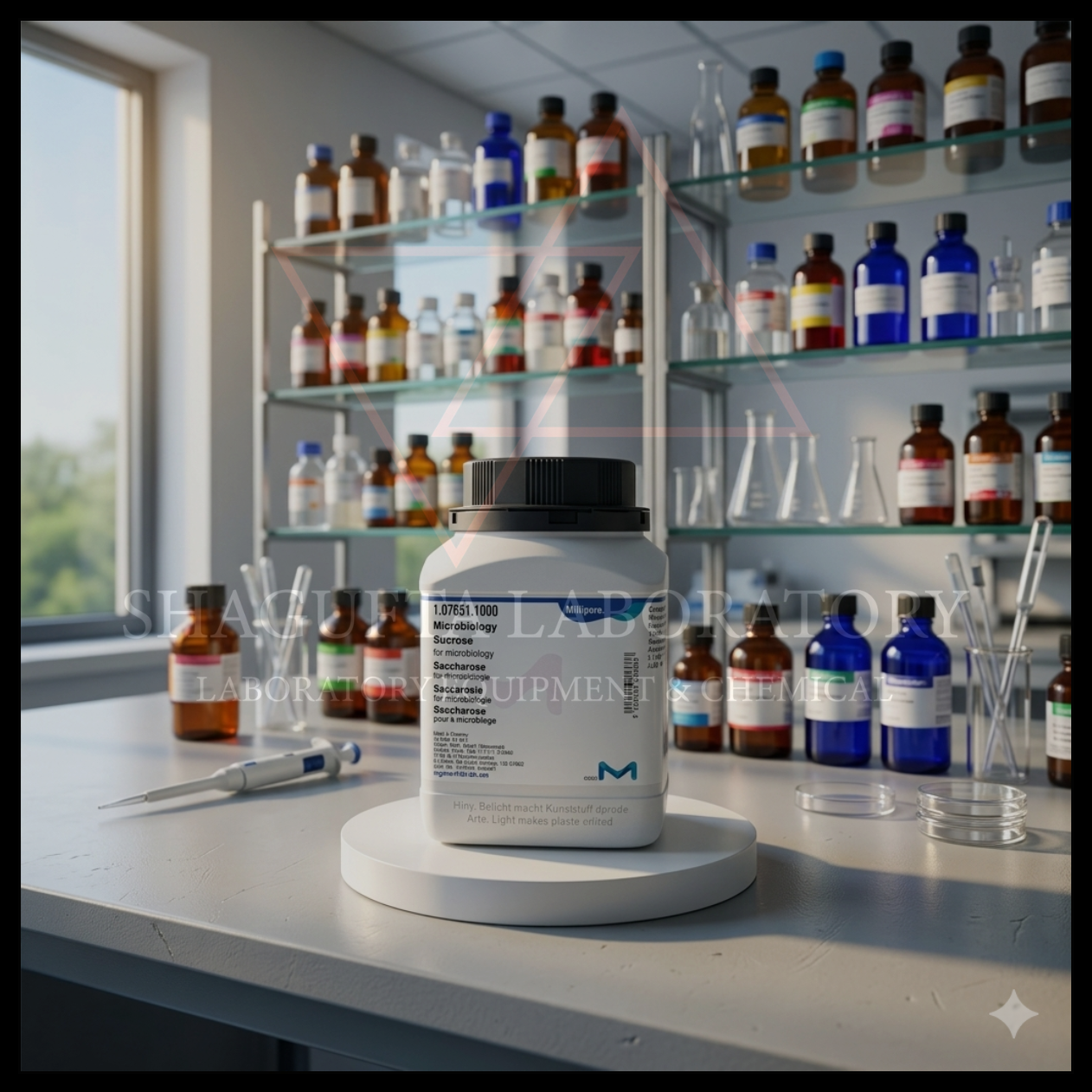 Sucrose for Microbiology dari Millipore Supelco merupakan sukrosa berkualitas tinggi untuk kebutuhan mikrobiologi, kultur media, penelitian laboratorium, quality control (QC), pendidikan, dan aplikasi industri. Cocok digunakan pada laboratorium mikrobiologi profesional dengan standar kualitas terpercaya.