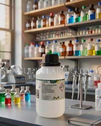 Potassium Standard Solution Certipur Supelco 1.70230 merupakan larutan standar kalium berkualitas tinggi yang traceable ke NIST untuk kebutuhan kalibrasi instrumen, validasi metode, quality control, dan analisis laboratorium profesional.