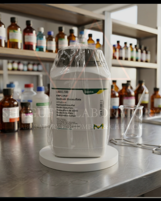 Sodium Thiosulfate Anhydrous EMPLURA® Supelco merupakan bahan kimia laboratorium berkualitas tinggi untuk kebutuhan analisis, fotografi, pengolahan air, penelitian, quality control (QC), pendidikan, dan aplikasi industri profesional.