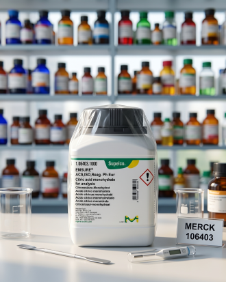 Citric Acid Monohydrate EMSURE ACS ISO Reag Ph Eur Merck 1.00244.1000