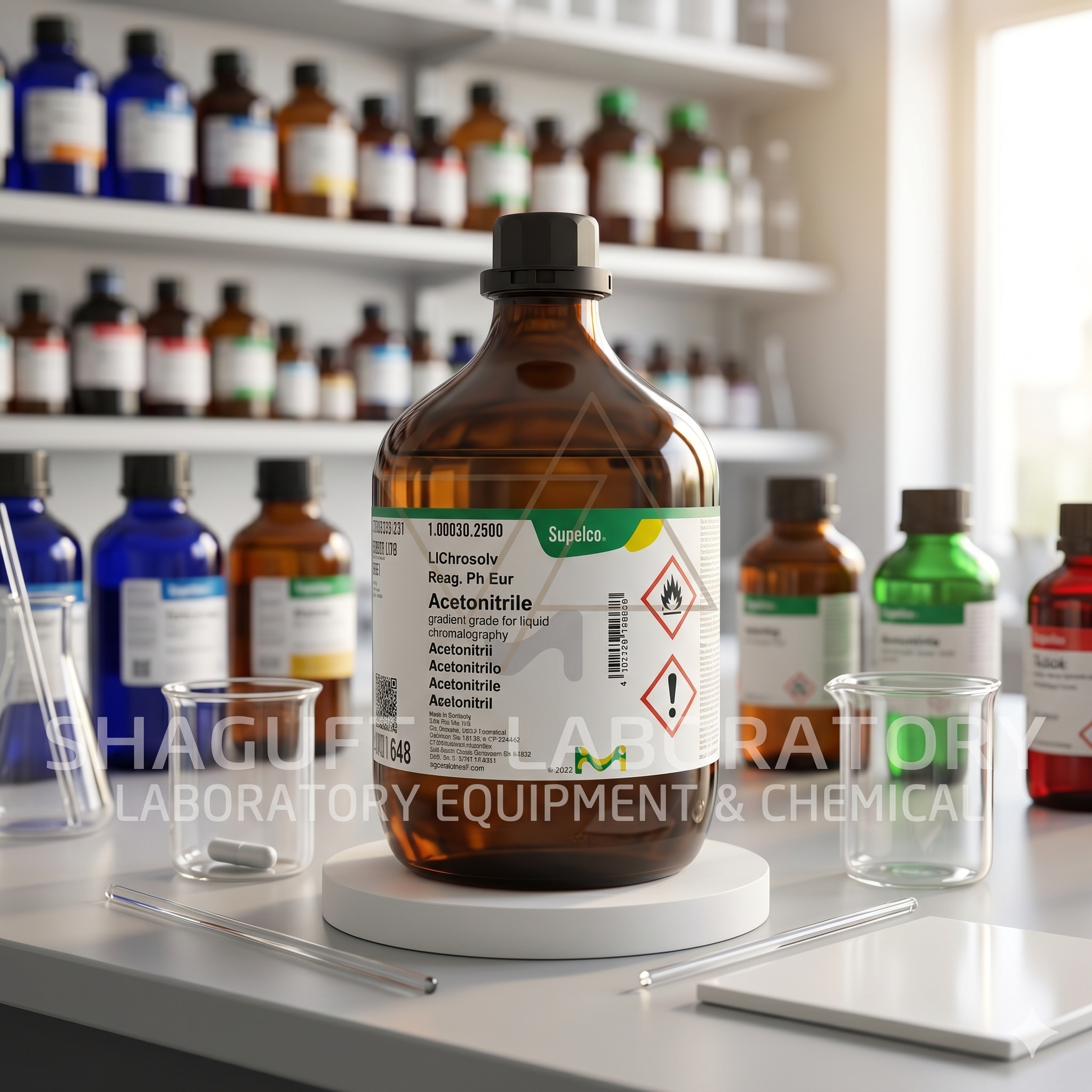 Acetonitrile LiChrosolv® Merck 1.00030.4000 HPLC Grade | Acetonitrile for Liquid Chromatography Original