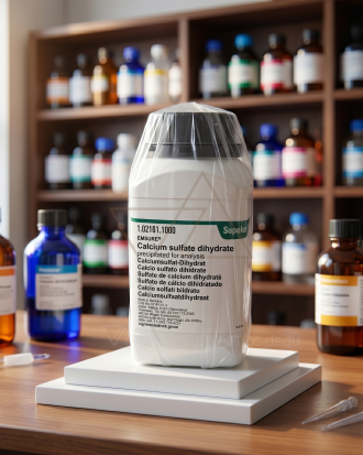 Calcium Sulfate Dihydrate EMSURE® Merck /Supelco 102161 1GR | Reagen Laboratorium Analisis (REPACK)