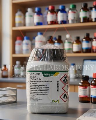 Ammonium Peroxodisulfate EMSURE ACS Reag. Ph Eur Supelco Merck merupakan bahan kimia laboratorium berkualitas tinggi untuk kebutuhan analisis, quality control, penelitian, pendidikan, dan aplikasi industri. Cocok digunakan sebagai oksidator dan reagen analitik dengan kemurnian tinggi dan kualitas stabil.