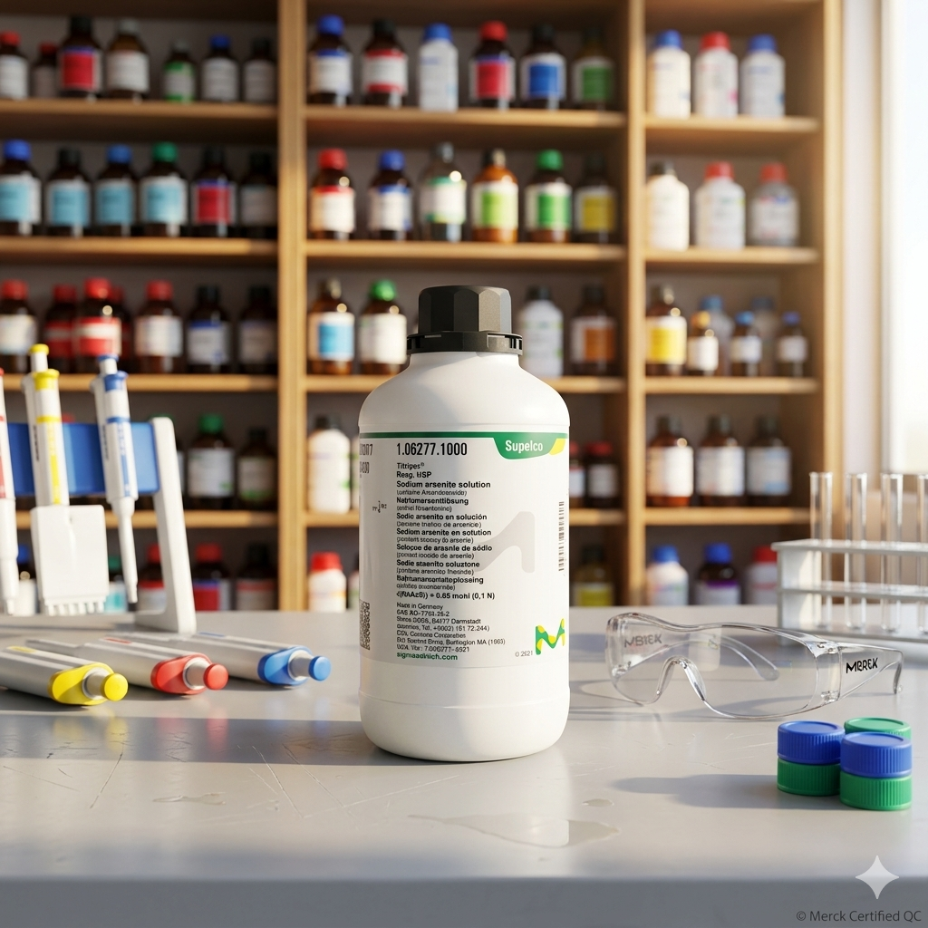 Sodium Arsenite Solution TitriPUR Reag USP Merck Supelco 1L Reagen Laboratorium