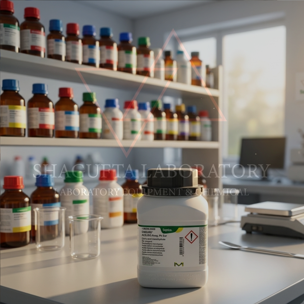 Citric Acid Monohydrate EMSURE ACS ISO Reag Ph Eur Merck 100244.0500