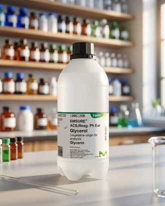 Glycerol EMSURE® ACS Reag. Ph Eur 2.5L Merck 104057 – Glycerin untuk Analisis Laboratorium
