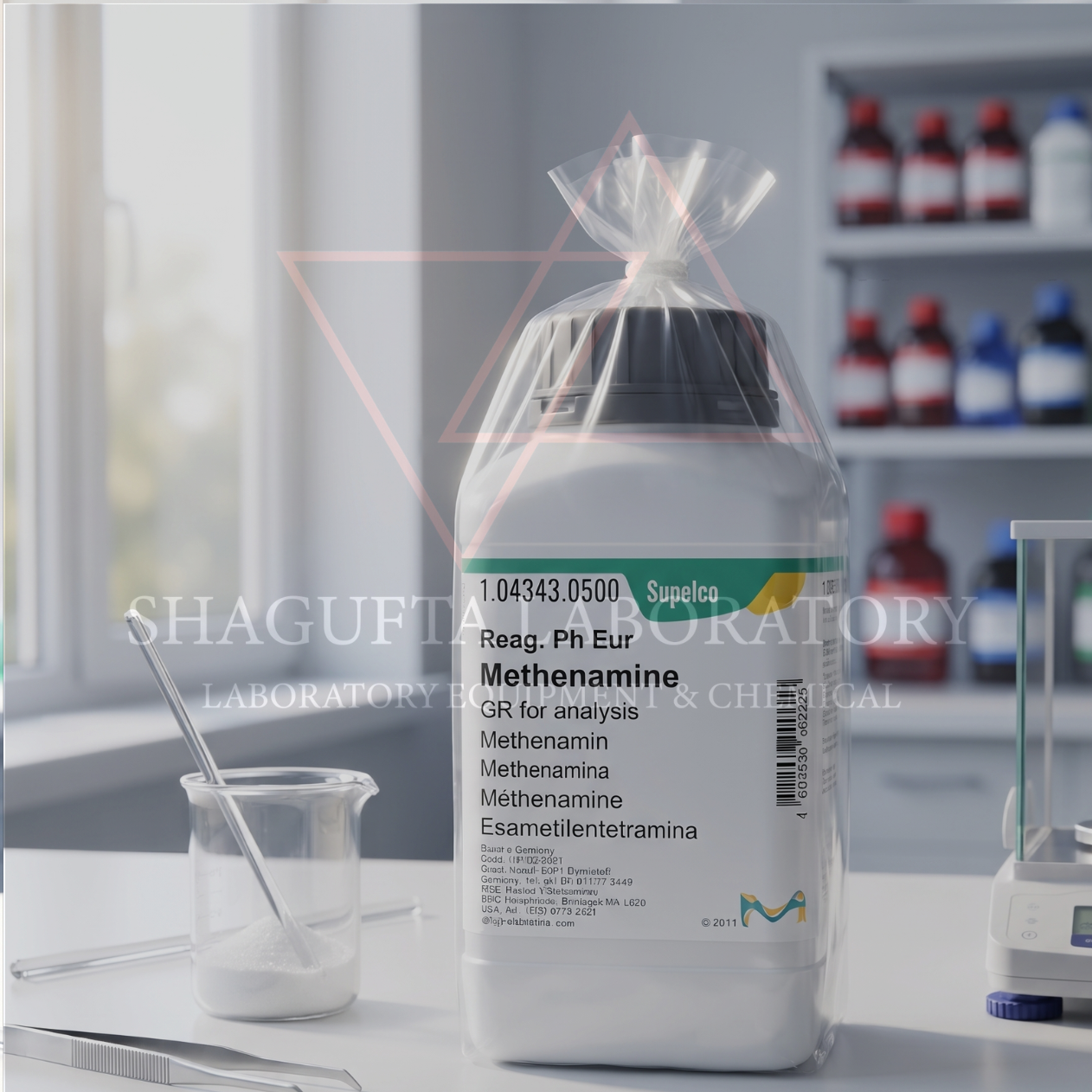 METHENAMINE 104343 / METENAMIN PRO ANALIS 1.04343 MERCK 500GRAM
