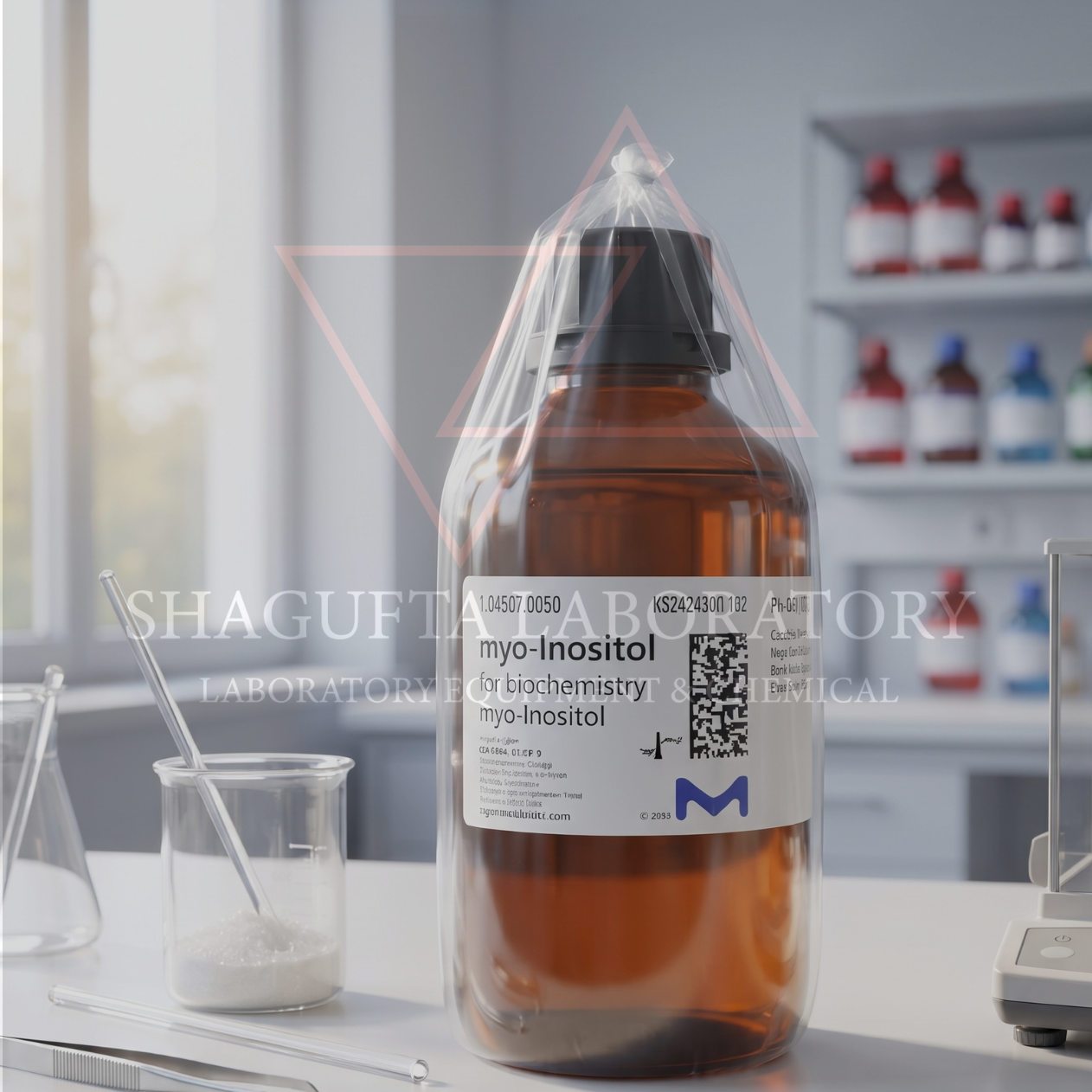 Myo-Inositol 50GR Katalog 104507 – Bahan Kimia Laboratorium untuk Riset, Analisis, Kultur Sel & QC | SHAGUFTA LABORATORY