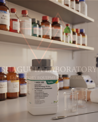 Potassium Carbonate ACS ISO Reag. Ph Eur – Kalium Karbonat MERCK POR ANALIS 104928 20GR (REPACK)