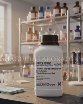 SHAGUFTA LABORATORY Biochemistry Grade 108181 – Thiamine Chloride Hydrochloride / Vitamin B1 Hydrochloride / Aneurin Hydrochloride 25 g