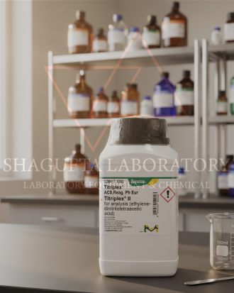 SHAGUFTA LABORATORY ACS Reag. Ph. Eur. 108417 – Titriplex® II / Ethylenedinitrilotetraacetic Acid (EDTA) / Edetic Acid 10GR (REPACK)