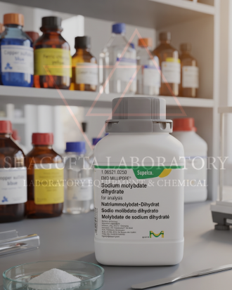 Merck Sodium Molybdate 106521 10GR Grade for Analysis (EMSURE®) – Sodium Molybdate / Natrium Molibdat / Disodium Molybdate Dihydrate / Sodium Molybdate Dihydrate / Na₂MoO₄·2H₂O (REPACK)