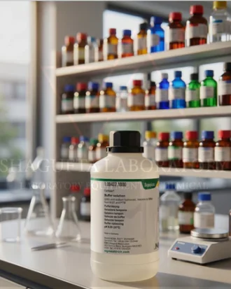 Buffer Solution pH 6.00 50ML 109437 – Larutan Buffer Kalibrasi pH Meter Laboratory Grade | SHAGUFTA LABORATORY (REPACK)